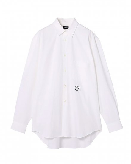 RAMIDUSLOGO EMBROIDERY SHIRT / WHITEWHITE2024