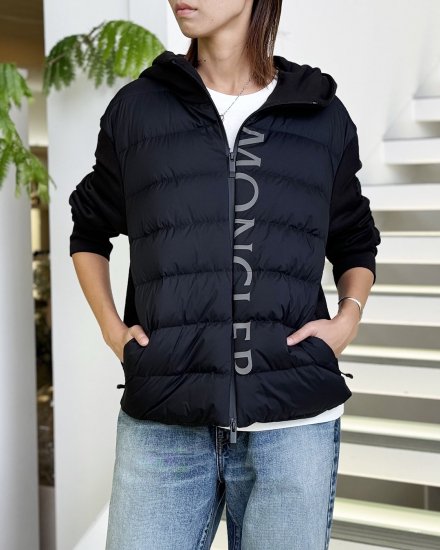 MONCLER FEMMEZIP UP CARDIGANBLACK2024