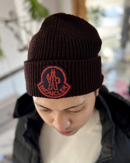 MONCLER HOMMEKNIT CAPBROWN2024