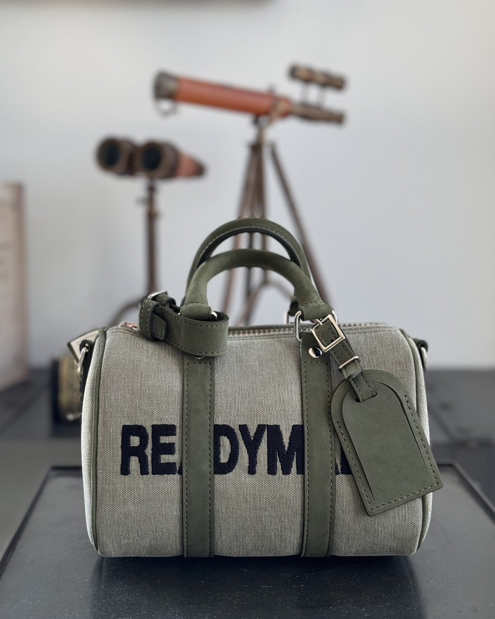 READYMADE｜OVER NIGHT BAG NANO｜KHAKI｜2024