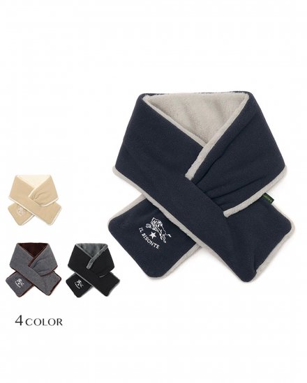 IL BISONTESCARFNAVY/BEIGE/GREY/BLACK2024