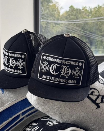 CHROME HEARTSC TRUCKER CAP +CH+ MATTY BOYBLACK/BLACK2024