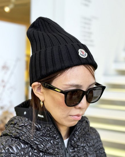 MONCLER FEMME KNIT CAPBLACK2024