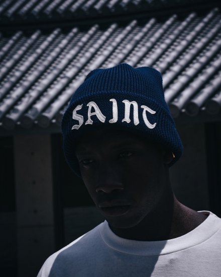 SAINT MxxxxxxKNIT CAP / SAINTNAVY2024