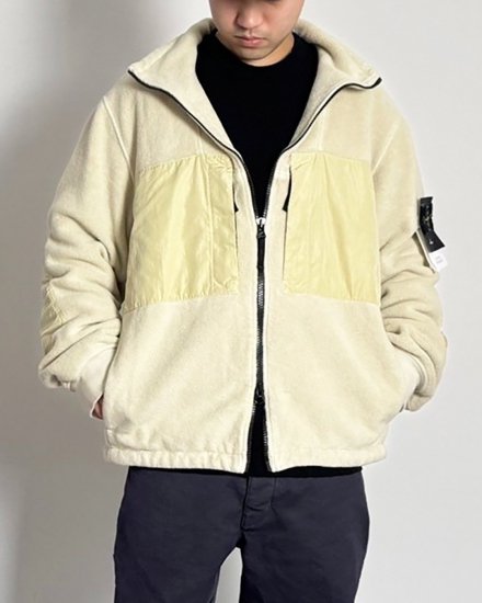 STONE ISLANDZIP JACKETPLASTER2024