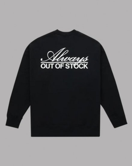 ALWAYS OUT OF STOCKTRADITIONAL LOGO CREWNECKBLACK2024ߡ10.26(sat) 21:00  Arrivals