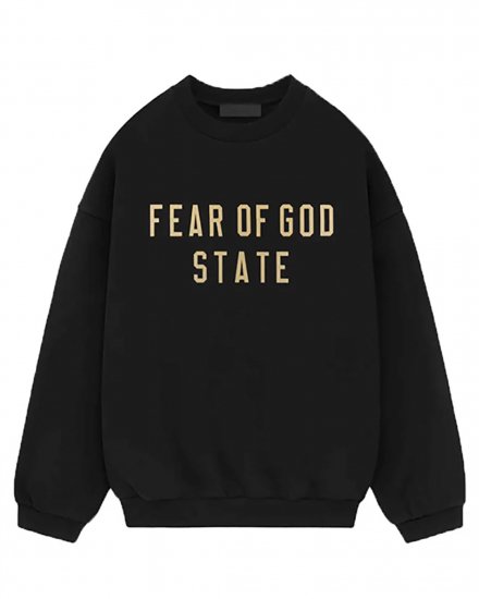 FOG ESSENTIALSFLEECE CREWNECKBLACK2024