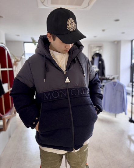 MONCLER HOMMEANDRES GIUBBOTTONAVY2024