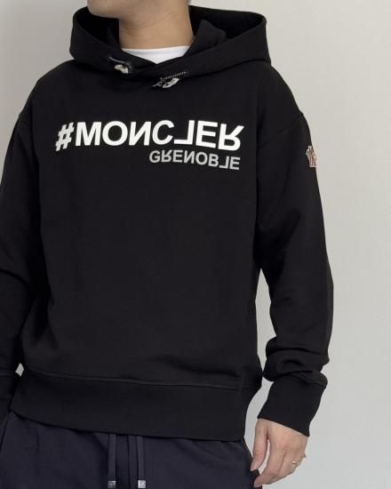 MONCLER GRENOBLE HOMMEHOODIE SWEATERBLACK2025ղ