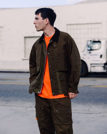 ALWAYS OUT OF STOCK PORT WORK JACKETKHAKI2025ղ 2.1(sat) 21:00 Release