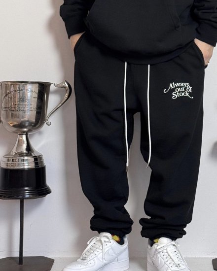 ALWAYS OUT OF STOCK PLAY LOGO SWEAT PANTSBLACK2025ղ 2.1(sat) 21:00  Release