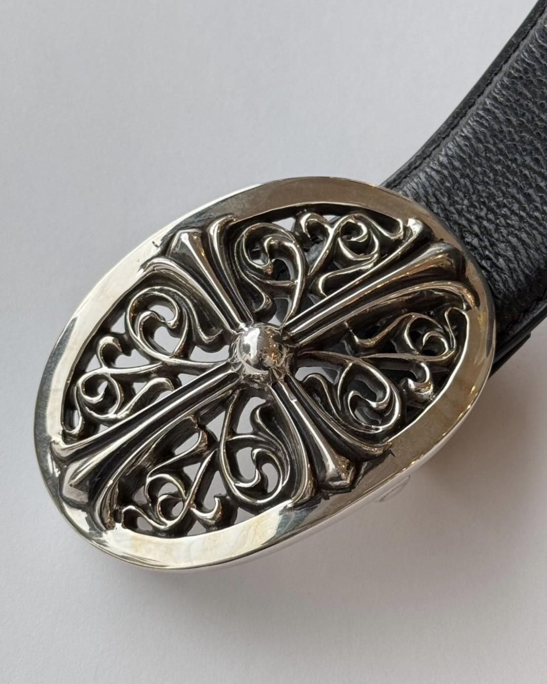 クロムハーツ　クラシックオーバル　ベルト　1.5 strap buckle クロムハーツクラシックオーバルクロスバックル＆プレーン