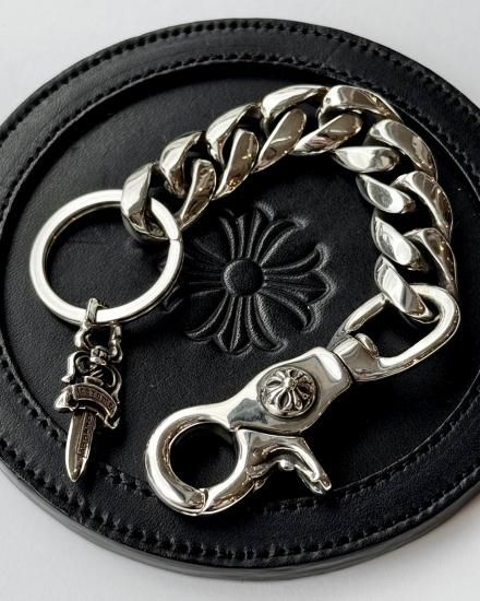 CHROME HEARTS SLV KEY CHAIN CLASSIC #5 DAGGER925 SILVER