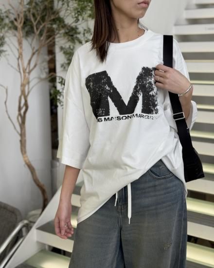 MM6 MAISON MARGIELAT-SHIRTOFF WHITE2025SS