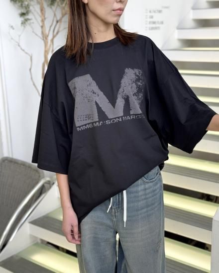 MM6 MAISON MARGIELAT-SHIRTBLACK2025SS