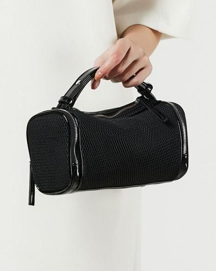 DOUBLE STANDARD CLOTHINGMESH HANDLE BAGBLACK2025ղ