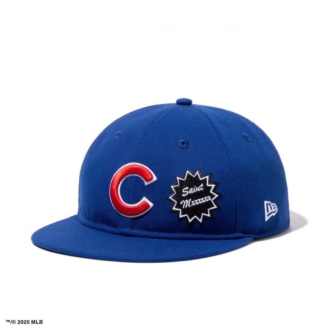 New Era CUBS x SAINT Mxxxxxx（セントマイケル） SAINT Mxxxxxx × MLB ×NEWERA®｜NE_CAP / CUBS / BLUE｜2025春夏