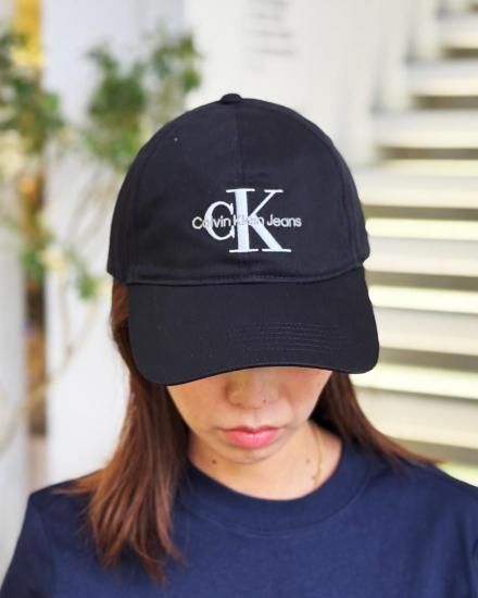 CALVIN KLEIN JEANSMONOGRAM LOGO BASEBALL CAPBLACK2025ղ