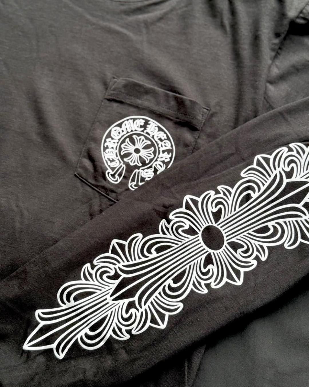 希少 レア CHROME HEARTS L.A 限定 L/S Tee L.A 限定】CHROME HEARTS ｜ LS TEE LA-5｜BLACK｜2025