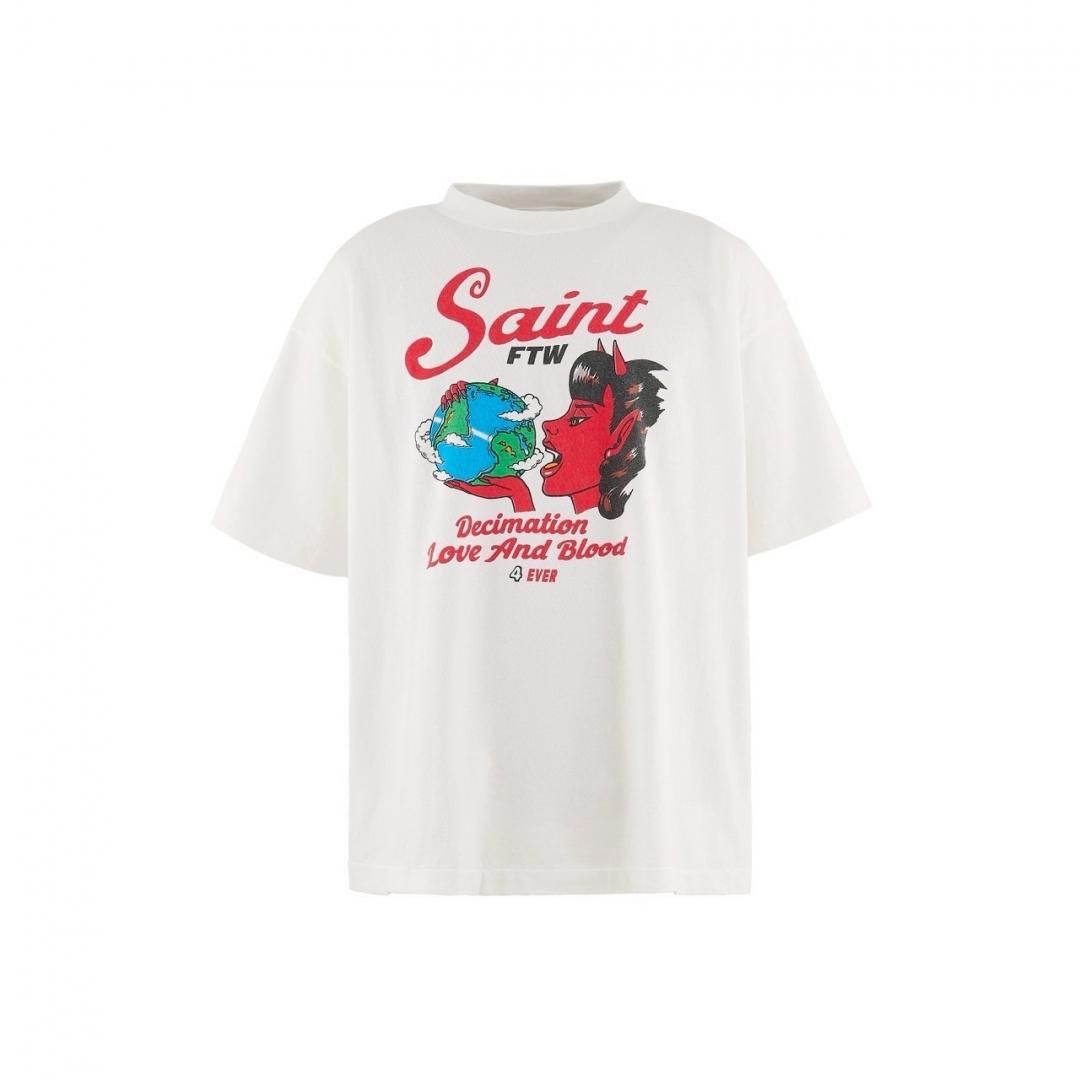 SAINT MICHAEL DEVIL Tシャツ SAINT MICHAEL SHORT SLEEVE T-SHIRT ' DEVIL ' / Saint Michael