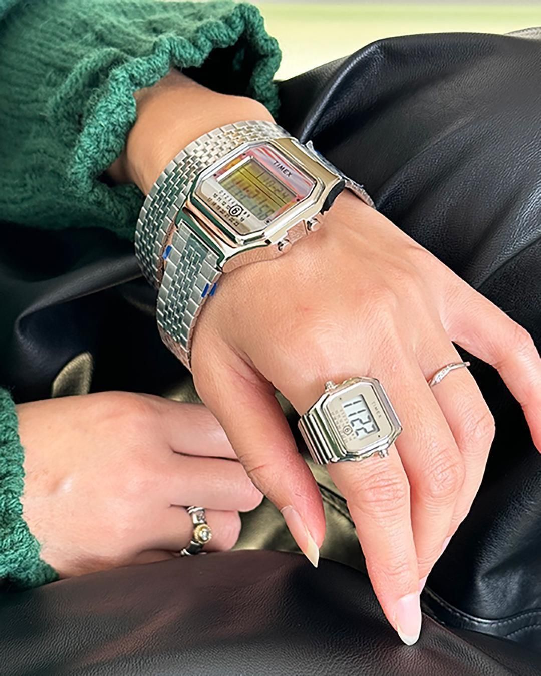 MM6 Maison Margiela × Timex|Timex × MM6 T80 Ring Watch Size S/M MM6 Maison Margiela × Timex|Timex × MM6 T80 Ring Watch Size S/M