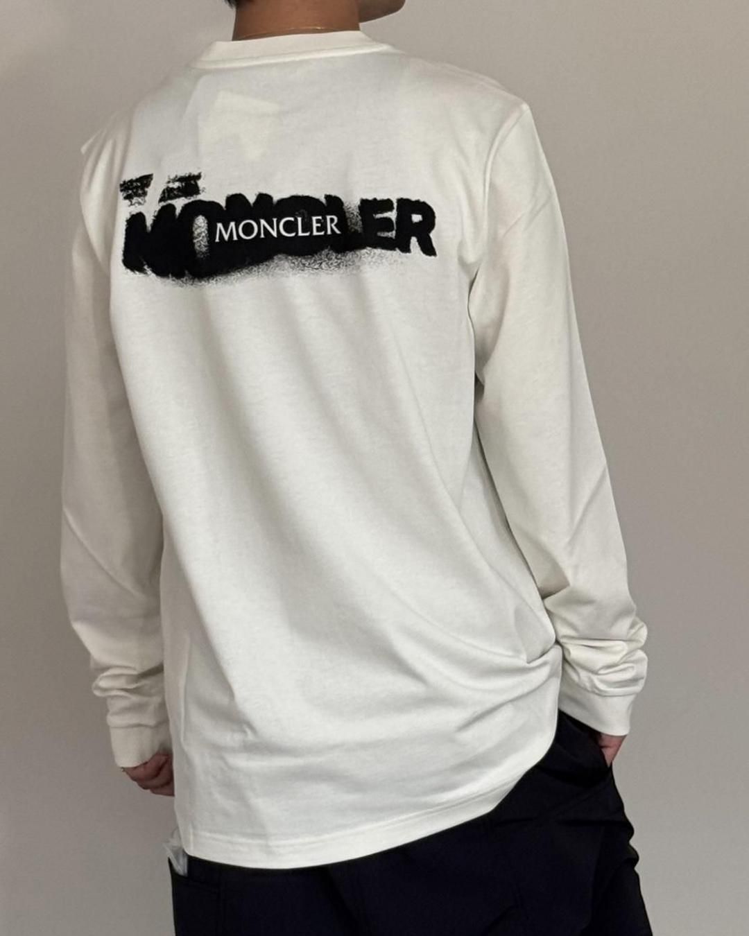 ［新品同様］MONCLER 2023ホワイト ワイシャツ　シャツ長袖　4S459 楽天市場】モンクレール MONCLER メンズ トップス シャツ 長袖