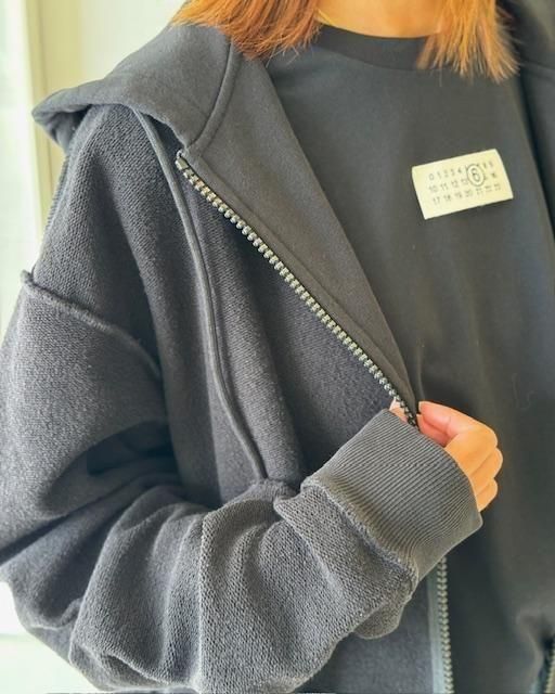 MM6 MAISON MARGIELA｜SRORTSJACKET｜BLACK｜2025秋冬