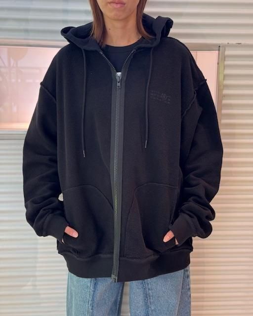 MM6 ジャケット トップス　S MM6 MAISON MARGIELA｜SRORTSJACKET｜BLACK｜2025秋冬