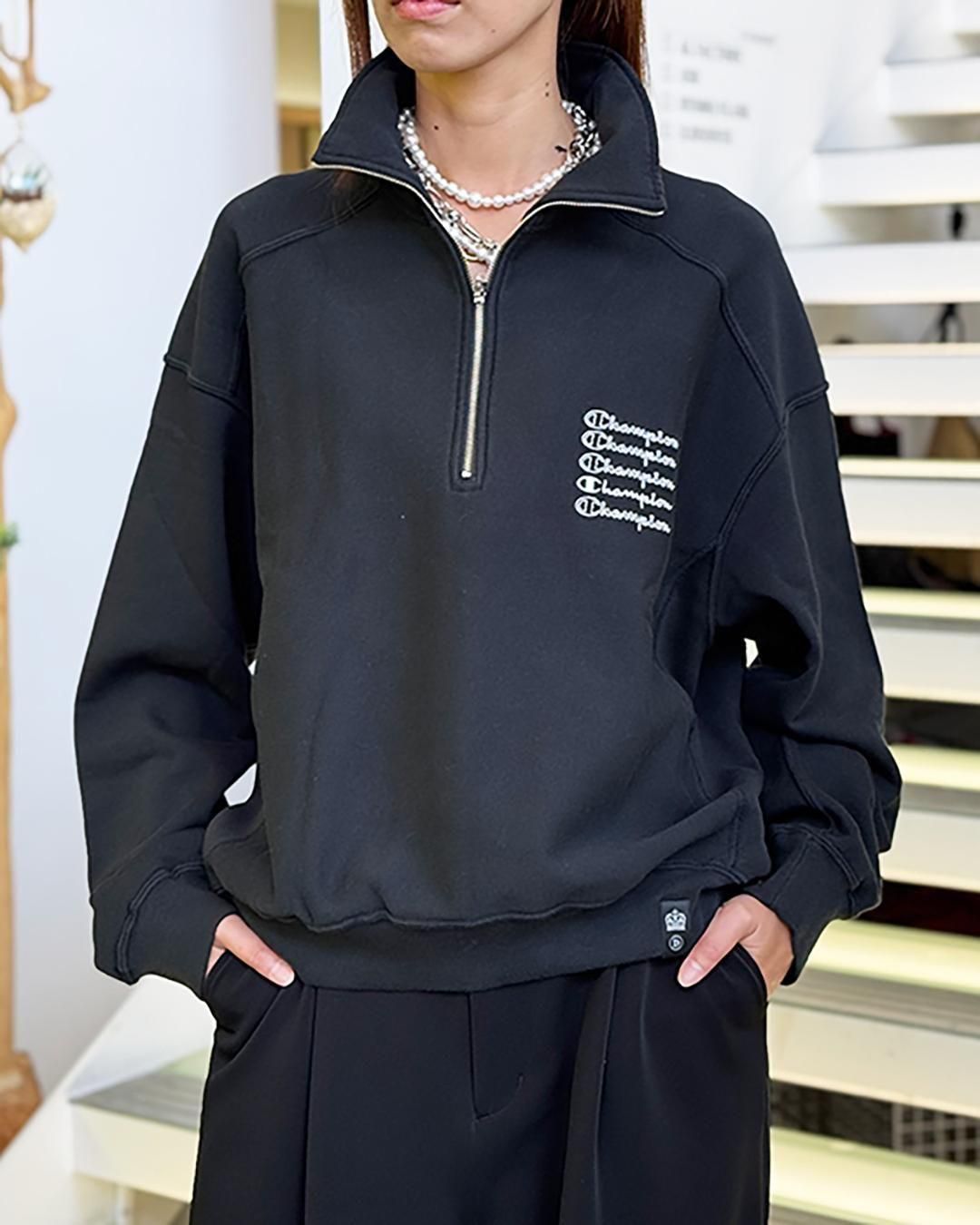 チャンピオン 別注 REVERSEWEAVE HALF ZIP SWEAT Champion（チャンピオン）の「champion/チャンピオン 別注