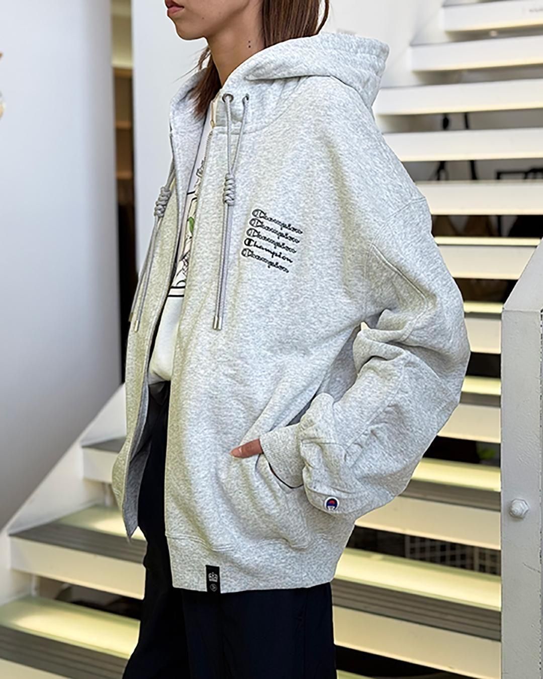 Champion × DOUBLE STANDARD CLOTHING｜ZIP HOODED SWEAT SHIRT