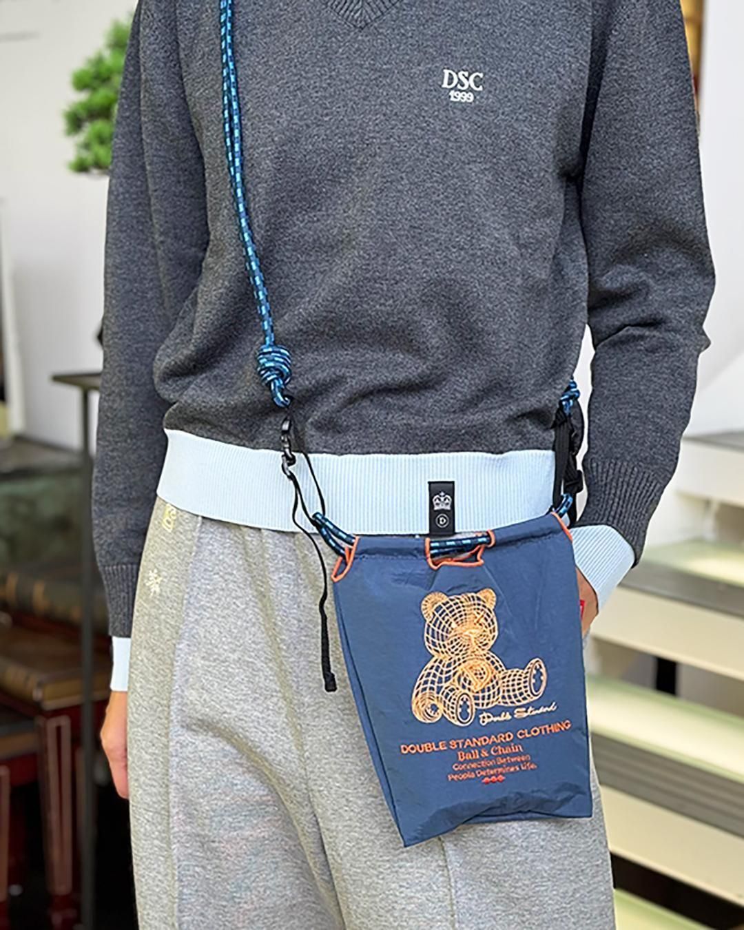 DOUBLE STANDARD /¥80,000ダメージブルゾン DOUBLE STANDARD CLOTHING × BALL&CHAIN｜GRAPHIC BEAR SHOULDER