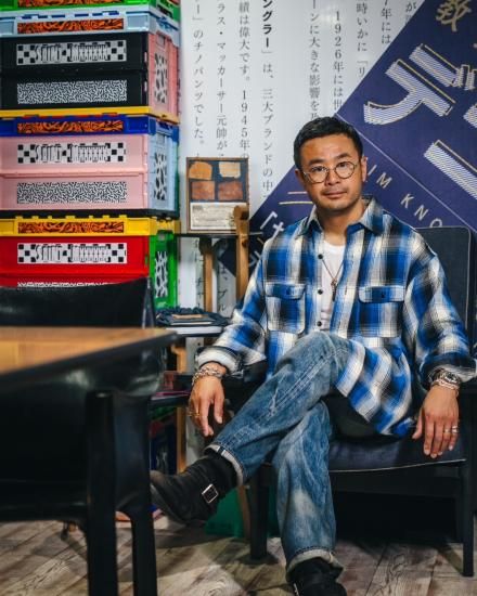 SAINT Mxxxxxx  BerBerJin BB_FLANNEL SHIRTSBLUE CHECK2025