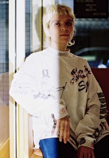 SAINT Mxxxxxx  Alexis RossDRAWING LS TEEWHITE2025ߡ9.27(sat) AM11:00 ȯNEW