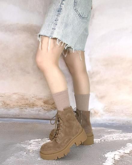 ASHNOAH LACE UP BOOTSBROWN2025