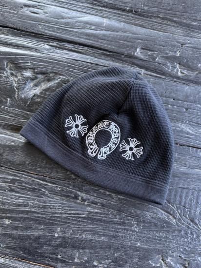 CHROME HEARTSTHERMAL BEANIEBLACK
