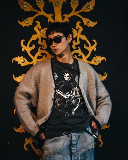 SAINT Mxxxxxx KNIT CARDIGAN / TRIMGREY2025 10.11() am11:00 ȯ