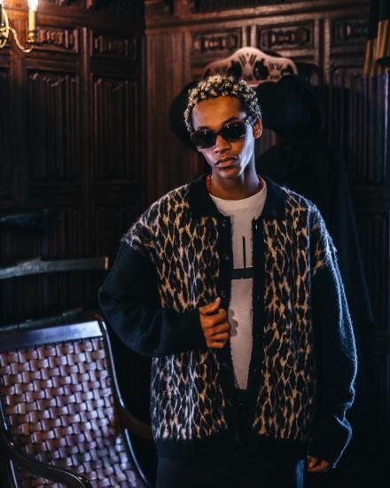 SAINT Mxxxxxx KNIT CARDIGAN / LEOPARDBLACK2025 10.11() am11:00 ȯ