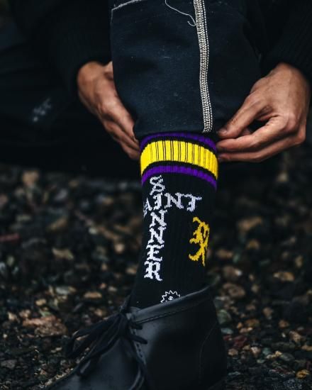 SAINT Mxxxxxx SOCKS / SINNERBLACK / PURLE2025ߡ10.11(sat) am11:00 ȯ