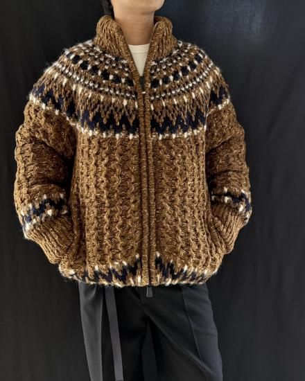 󥯥졼 Ρ֥ 󥺡INDREN CARDIGAN ˥åȥ󥸥㥱å | ֥饦 |2025ߡڥ󥯥졼른ѥ谷Ź