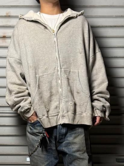 SAINT Mxxxxxx��ZIP HOODIE / DOUBLE FACE��GREY | 2025����