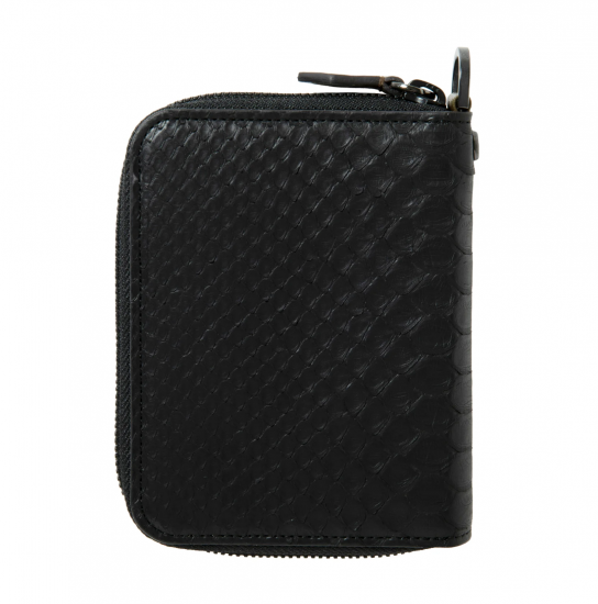 NEXUSVII  | SNAKE SKIN SHORT WALLET  | BLACK | 2025����