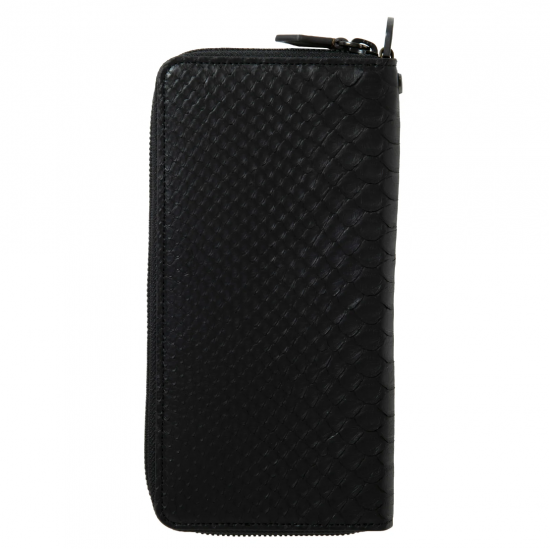 NEXUSVII  | SNAKE SKIN LONG WALLET  | BLACK | 2025����