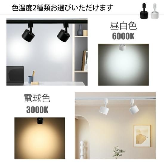 Luxour スポットライト LED一体型 60W形相当 LED電球内蔵 ライティング