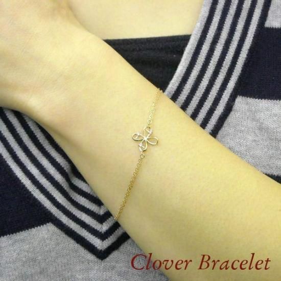 SoireeO ブレスレット　10K ダイヤ付き SoireeO ブレスレット 10K ダイヤ付き BRIGHTEST STAR DIAMOND