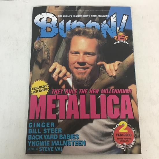 雑誌】BURRN! バーン 2000年2月号 シンコー・ミュージック