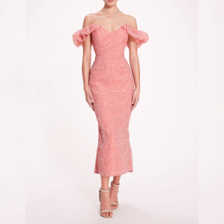 MARCHESA NOTTE (ޥ륱åΥå) SALE եQloque ߥǥ ɥ쥹ꥫľ͢  PINK