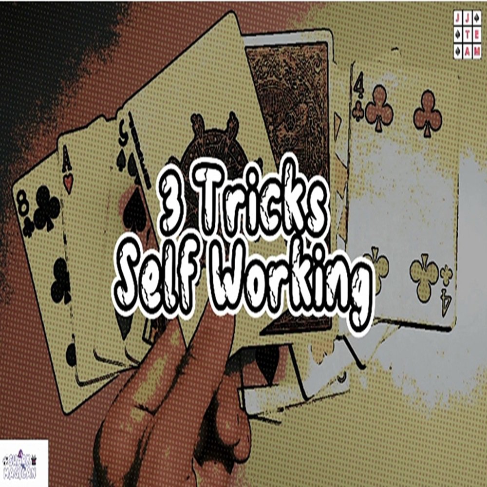 (å3 ĤΥե ɤΥȥå!)3 Self Working Tricks by Shark Tin and JJ Team ɾ