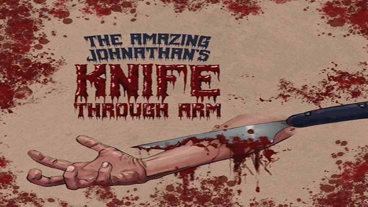 ⥯ƥ֥åǥʥThe Amazing Johnathans Knife Through Arm