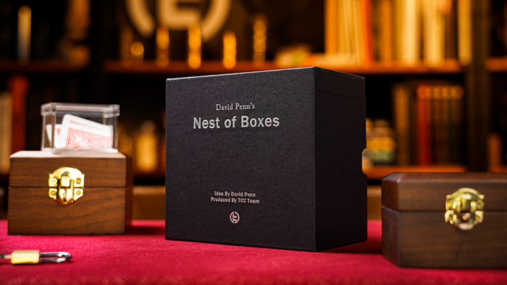 ܥå椫ɤޤMystery Solved Nest of Boxes by David Penn