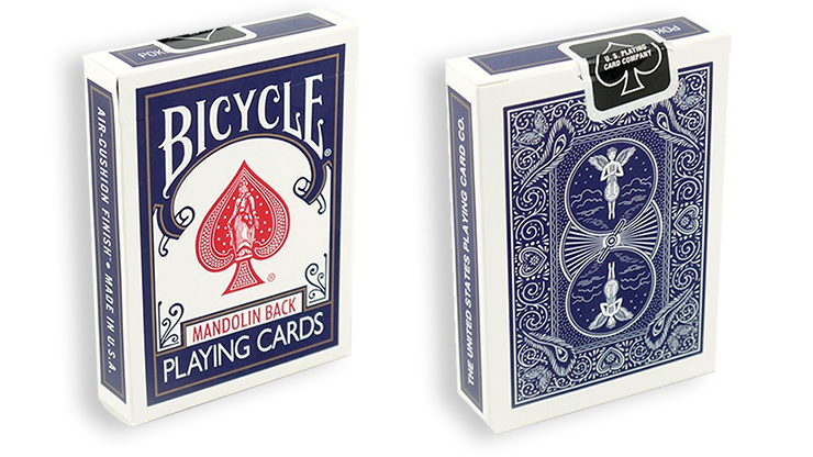 ޥɥ ǥåBicycle Playing Cards 809 Mandolin Blue by USPCC